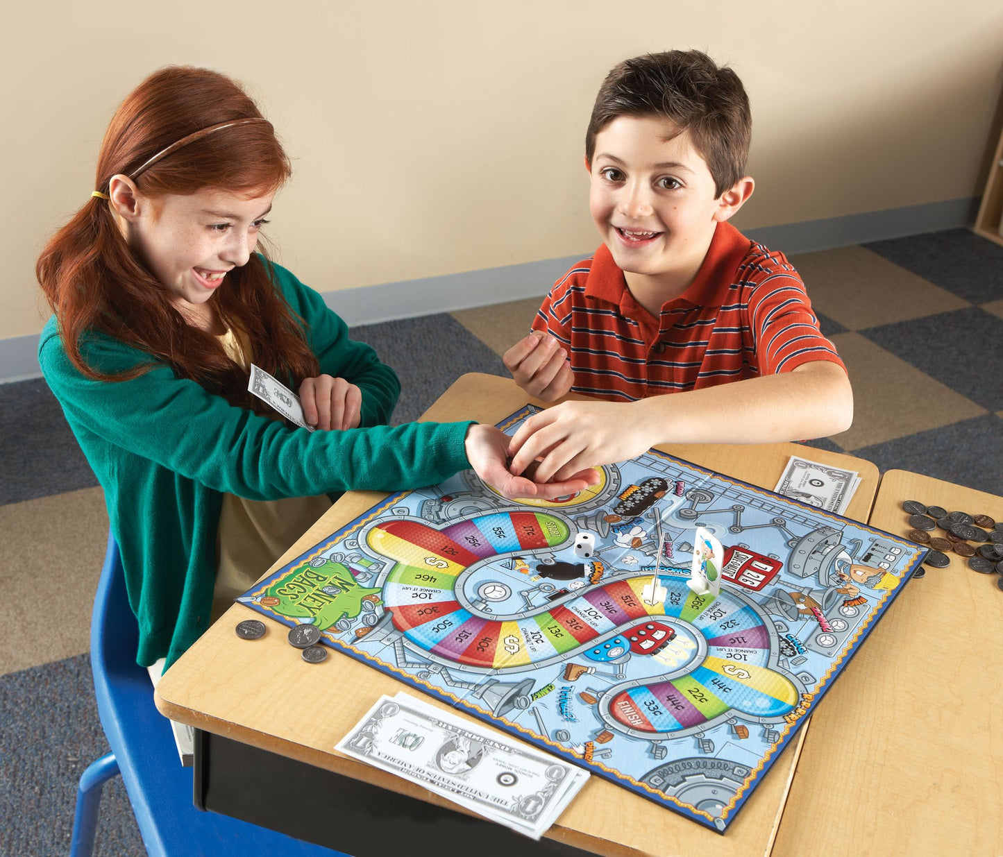 Money Bags Coin Value Game