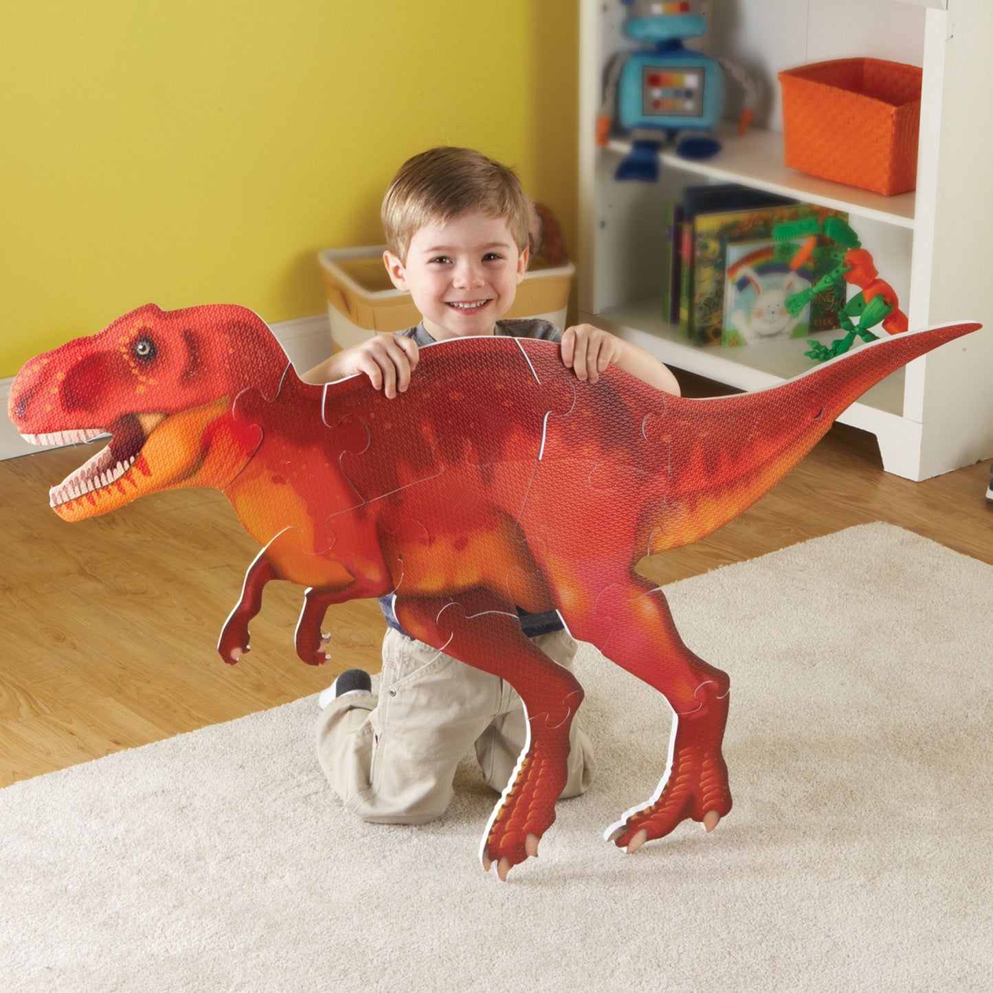 Learning Resources Jumbo Dinosaur Floor Puzzle T-Rex