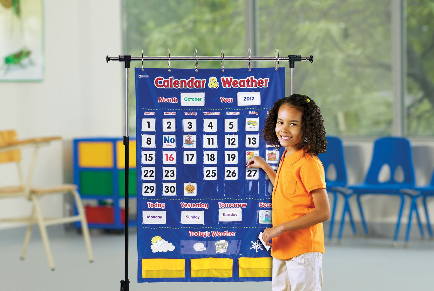 Calendar & Weather Pocket Chart