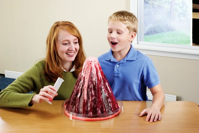 Erupting Volcano Model
