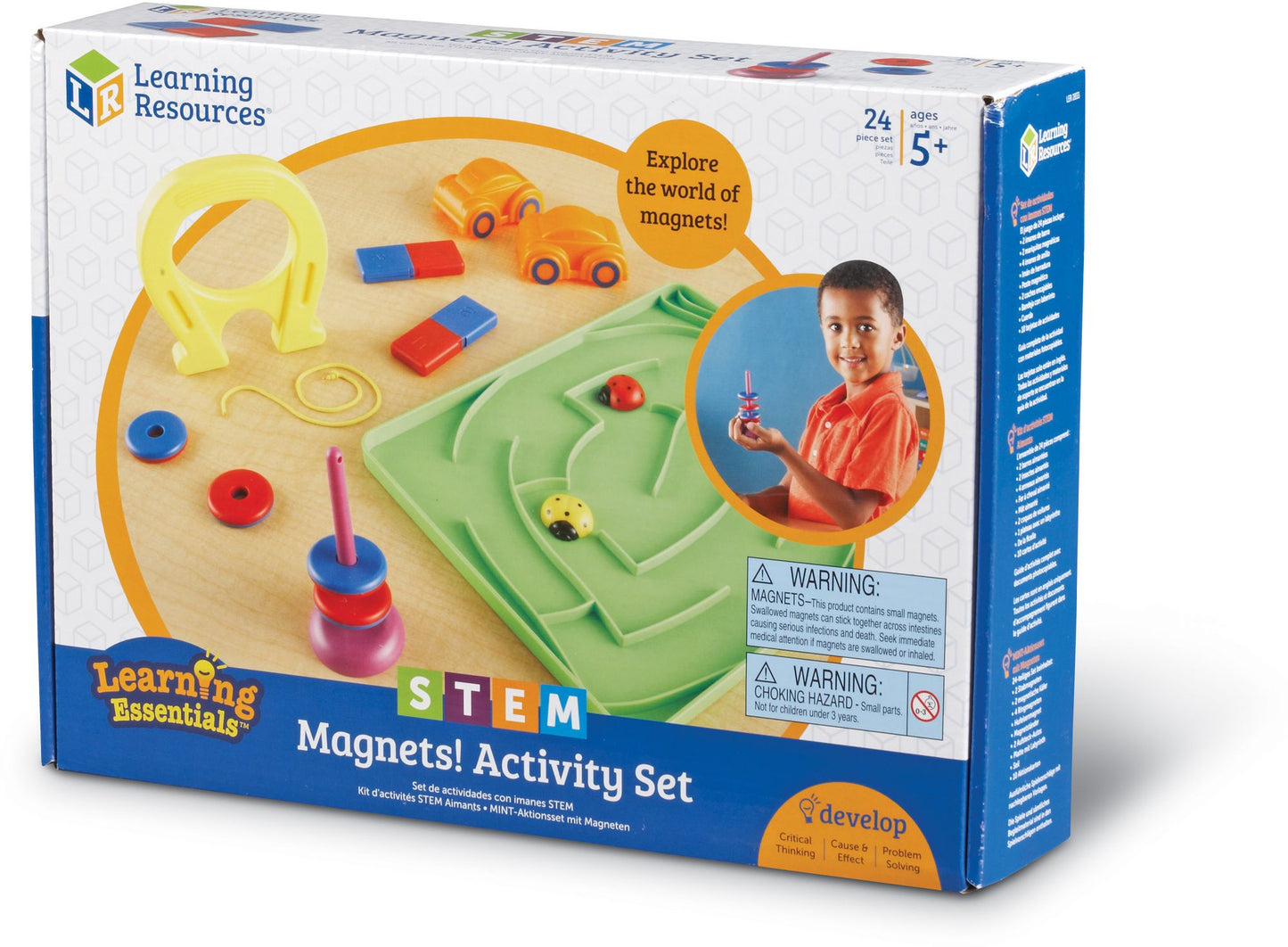 Learning Essentials STEM Magnets! Activity Set