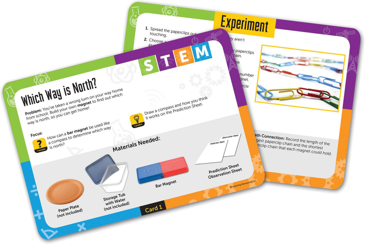 Learning Essentials STEM Magnets! Activity Set