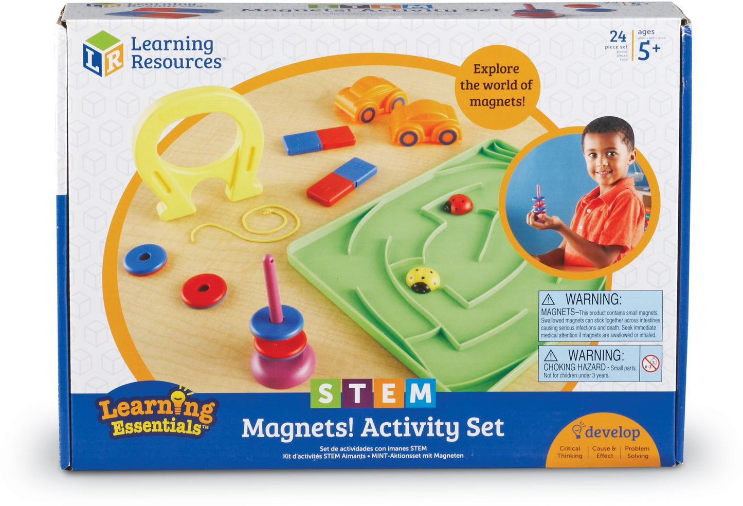 Learning Essentials STEM Magnets! Activity Set