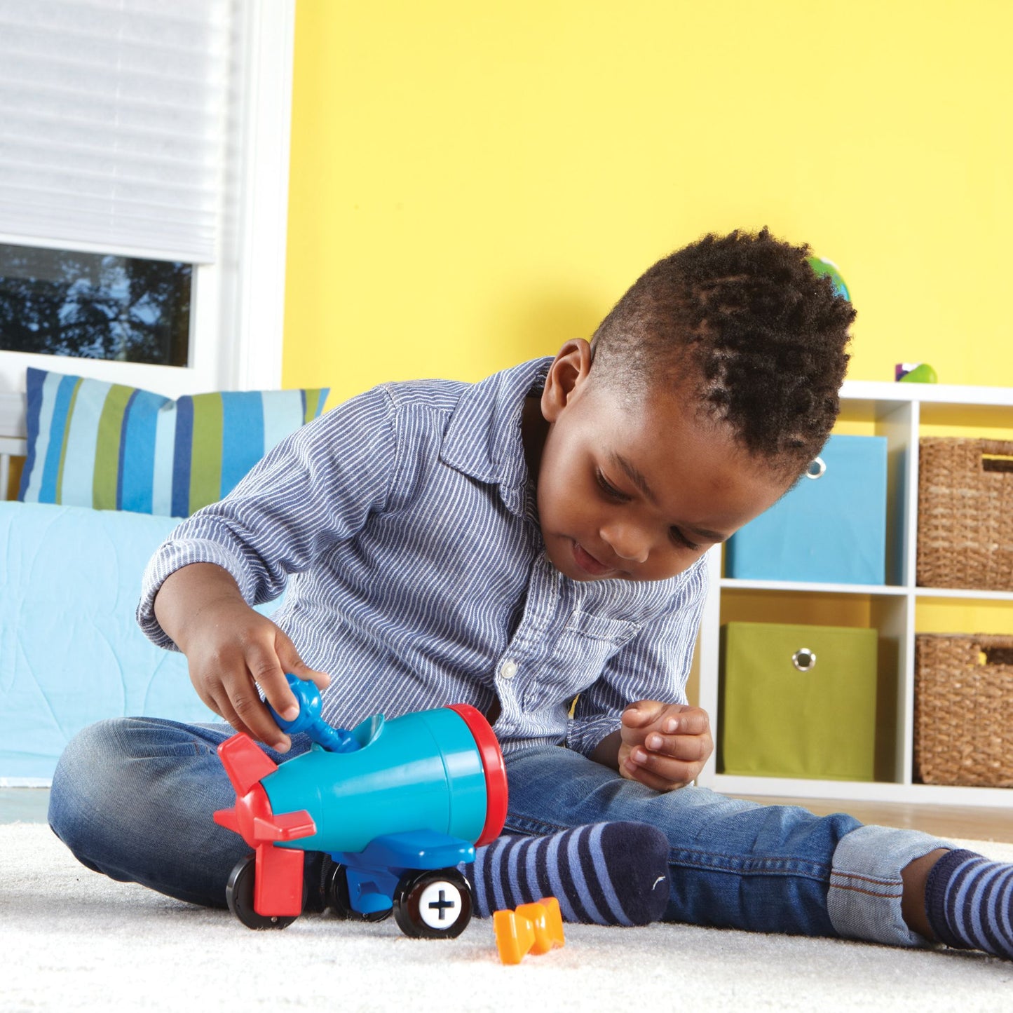 Learning Resources 1-2-3 Build It! Car-Plane-Boat