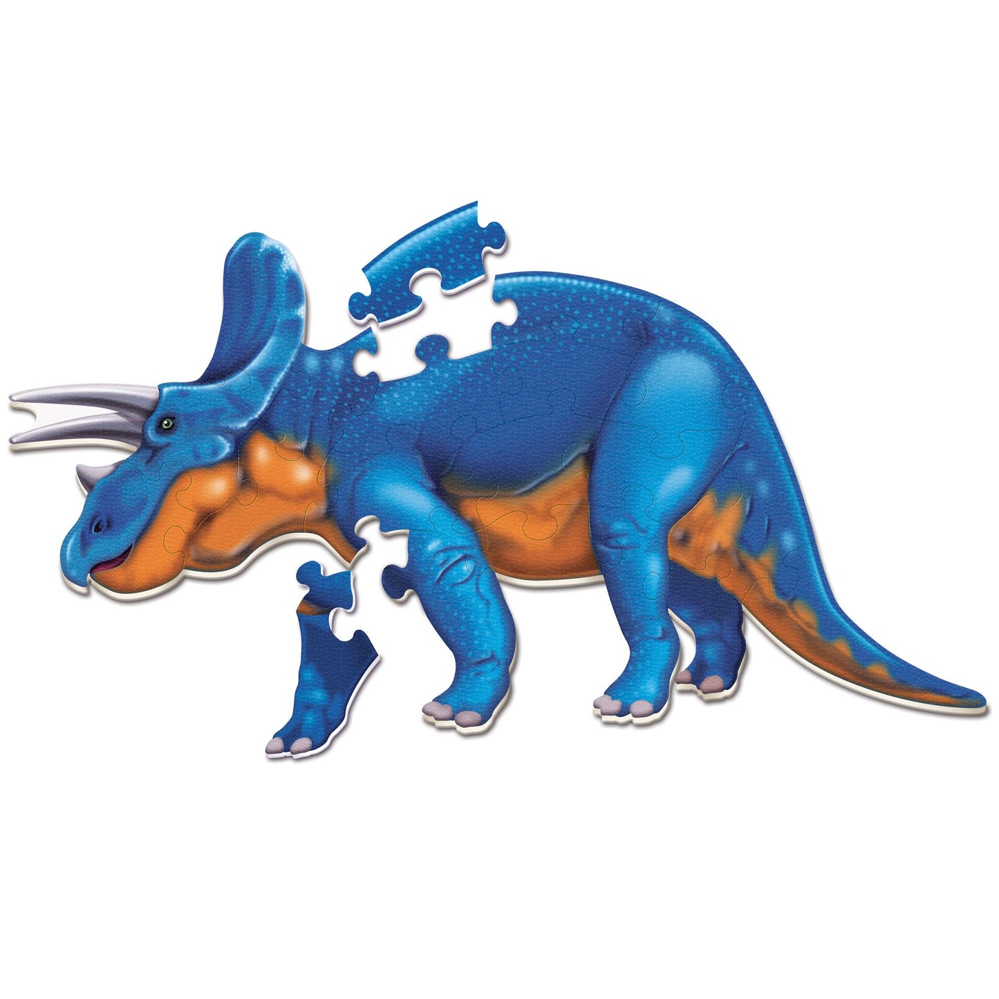 Learning Resources Jumbo Dinosaur Floor Puzzle, Triceratops
