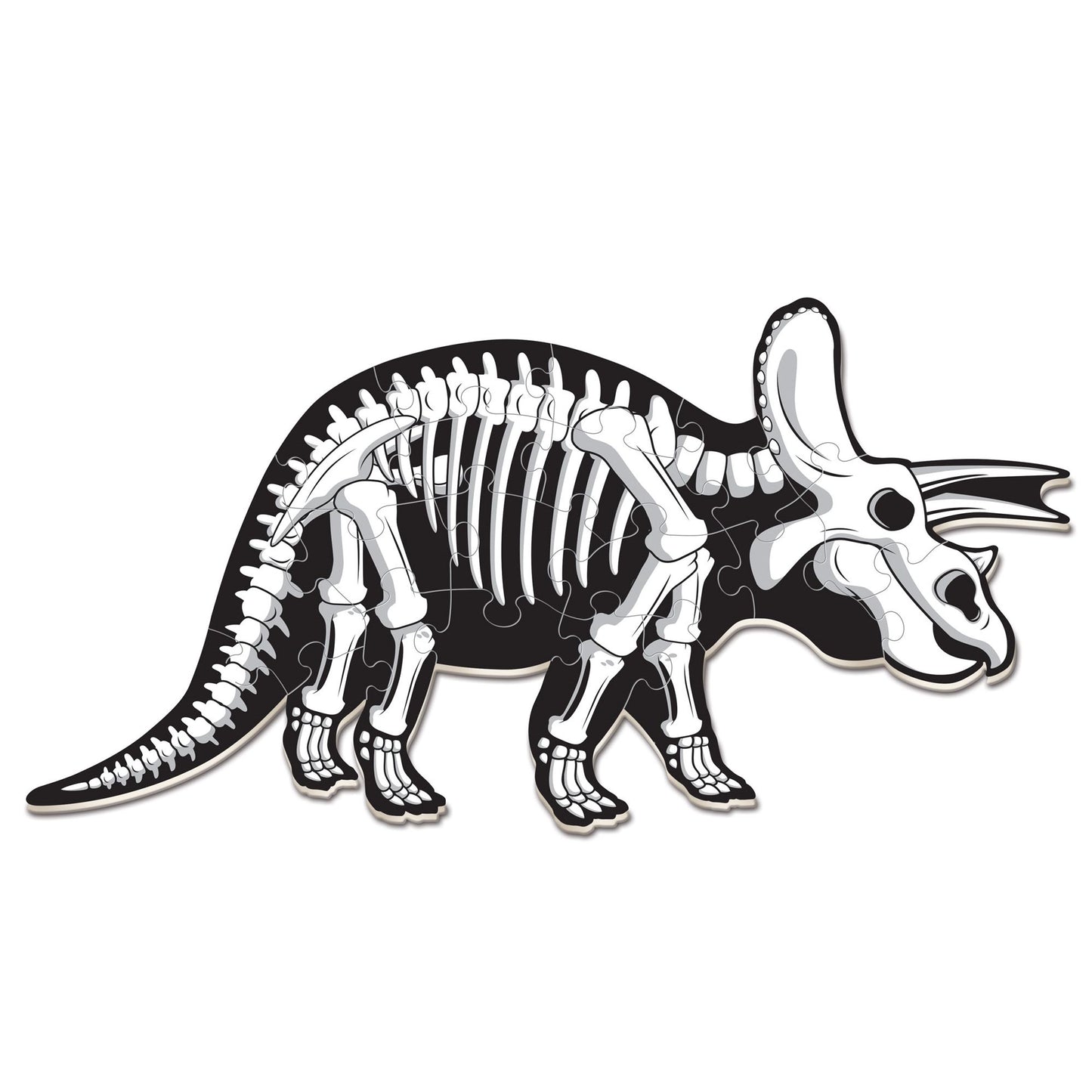 Learning Resources Jumbo Dinosaur Floor Puzzle, Triceratops