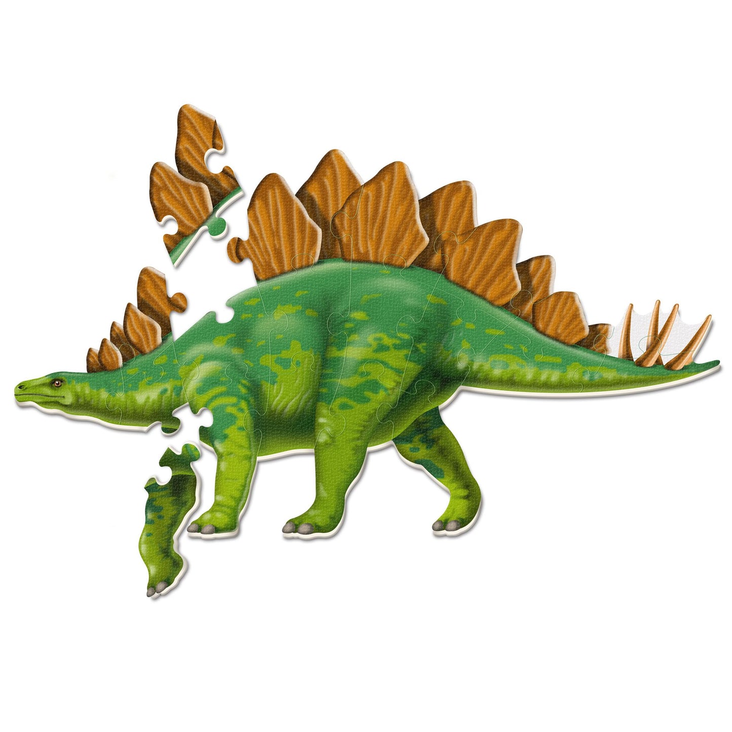 Learning Resources Jumbo Dinosaur Floor Puzzle, Stegosaurus