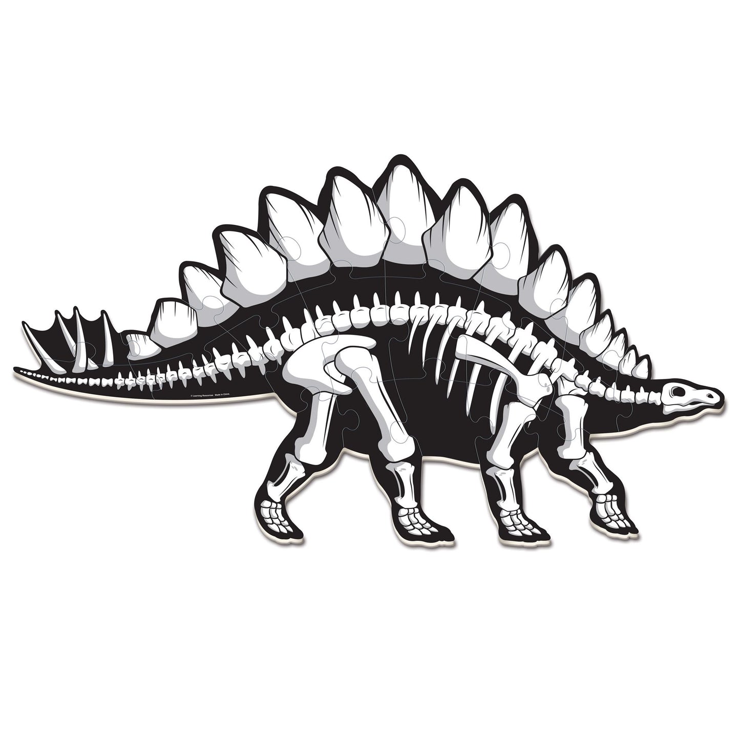 Learning Resources Jumbo Dinosaur Floor Puzzle, Stegosaurus