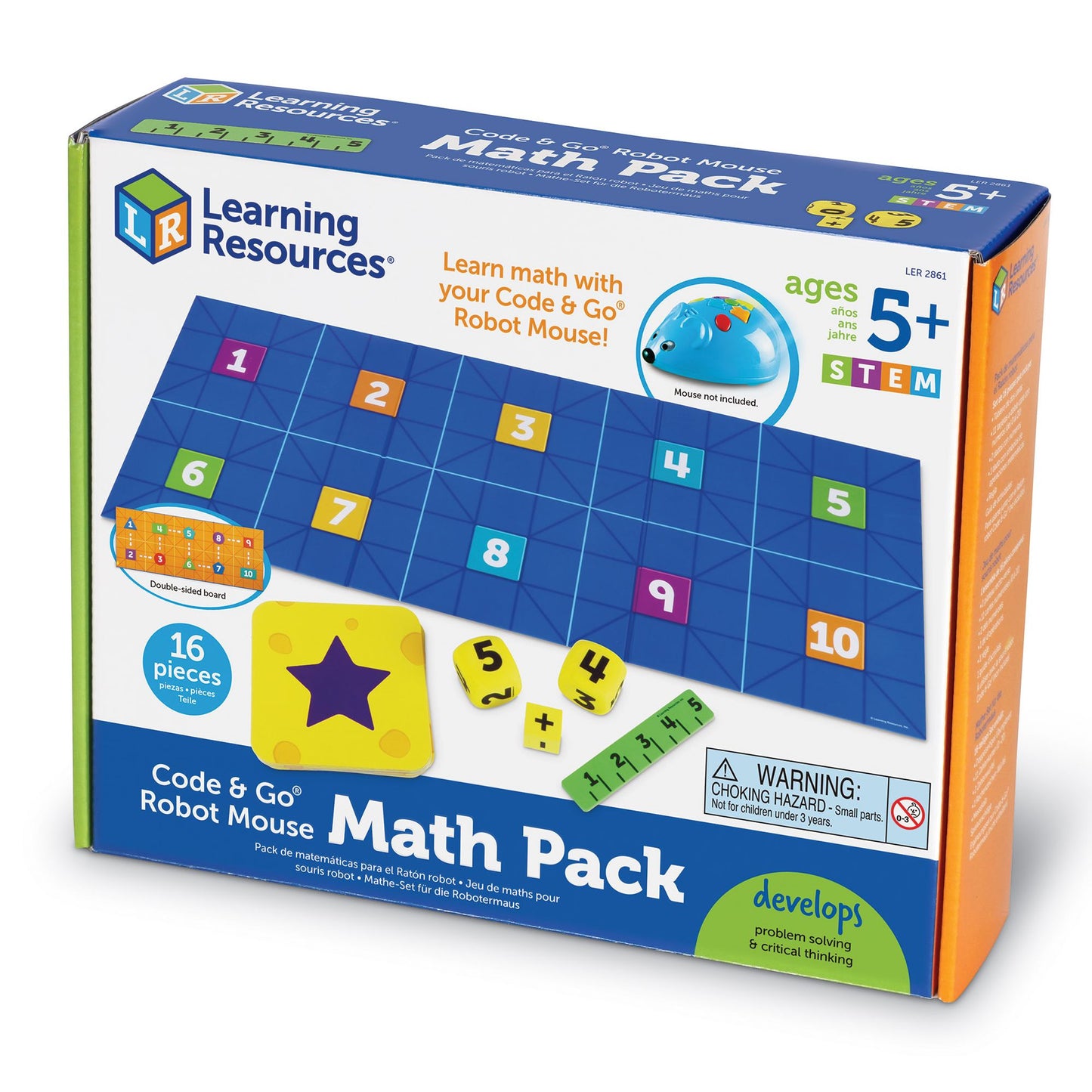Learning Resources Code 'n Go Robot Mouse Math