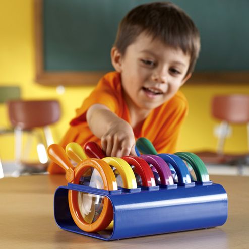 Learning Resources Primary Science Jumbo Magnifiers With Stand