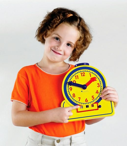 Primary Time 12 Hour Junior Learning Clock