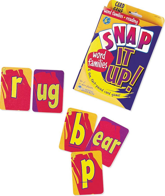 LEARNING RESOURCES LER3043 SNAP IT UP! PHONICS & READING-SNAP IT UP! PHONICS & READING