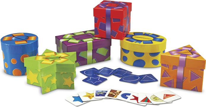 Shape Sorting Presents
