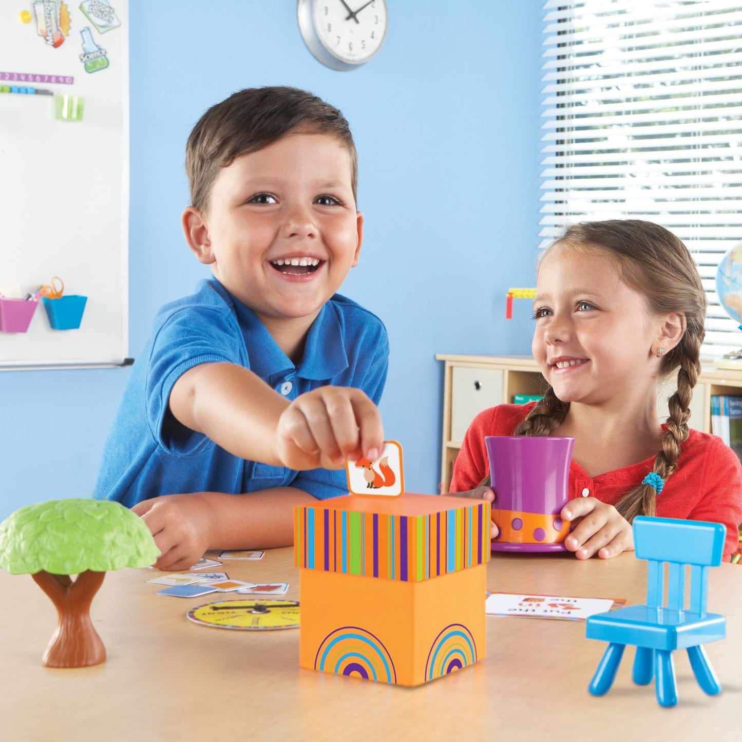 Learning Resources Fox in a Box- Position Word Activity Set
