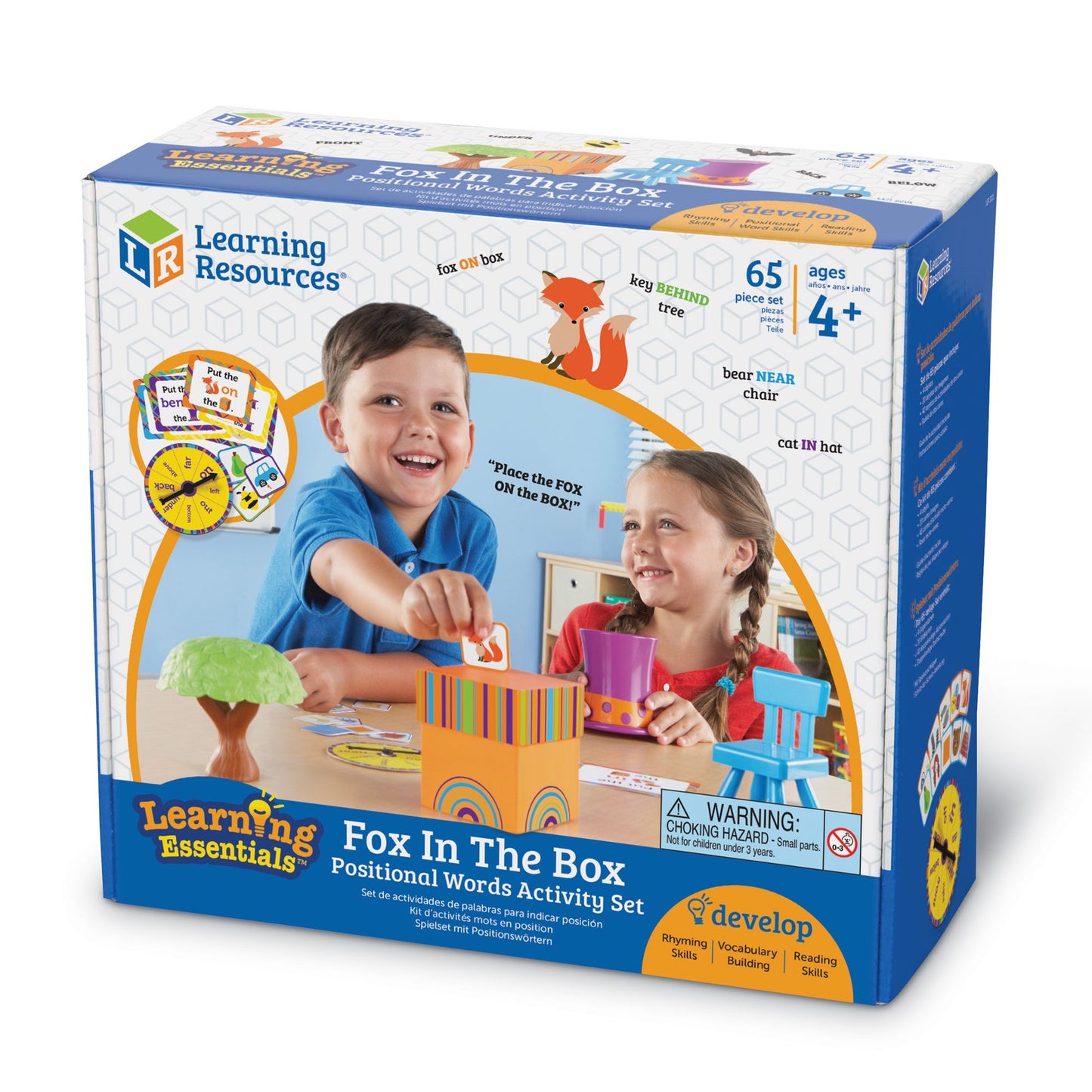 Learning Resources Fox in a Box- Position Word Activity Set