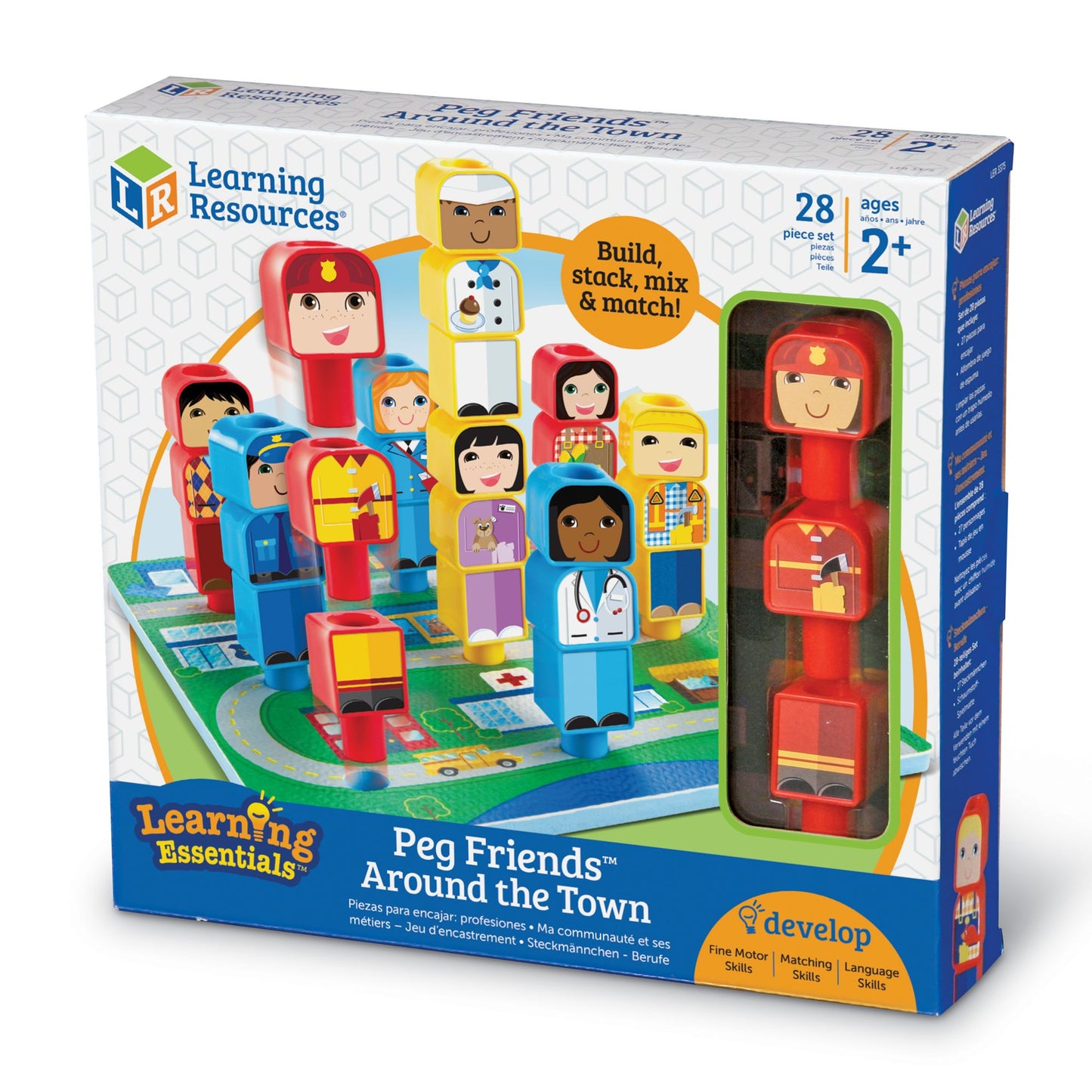 Learning Resources Peg Friends Around The Town