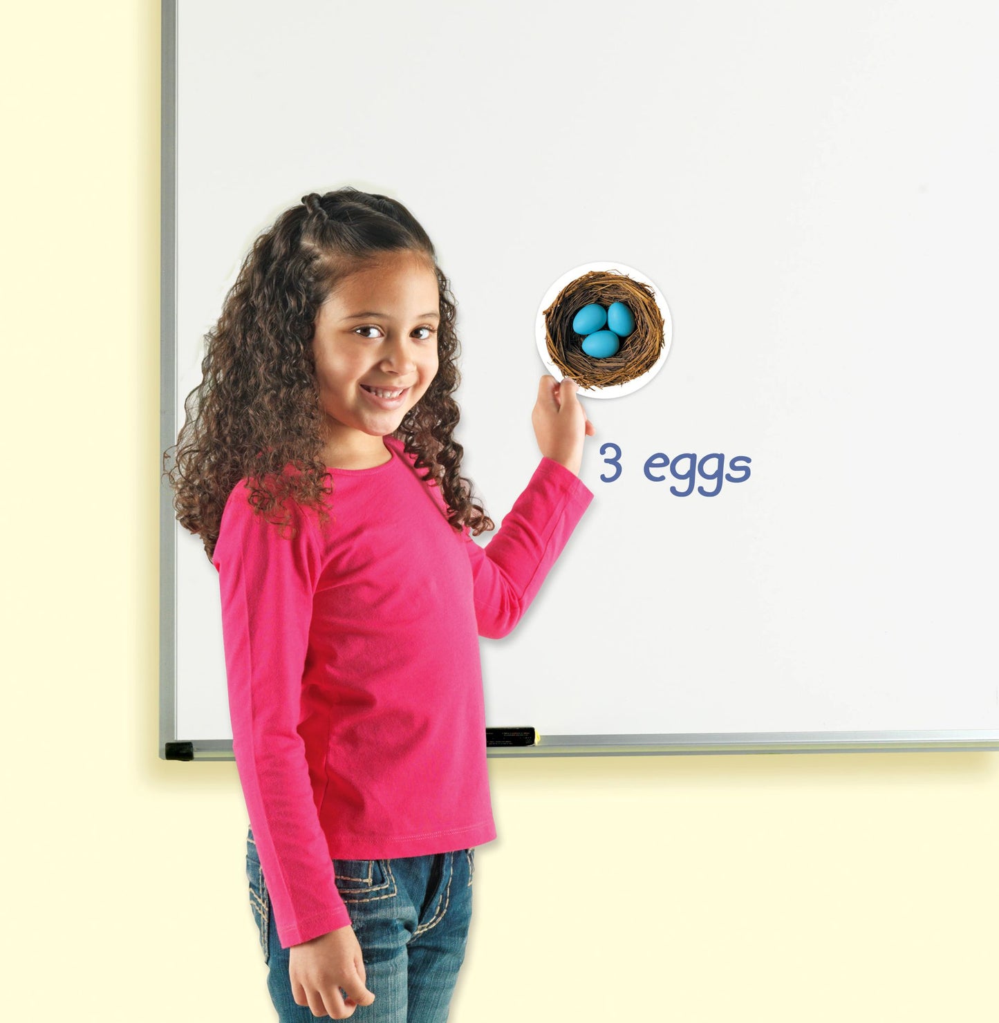 Learning Resources LER3546 Double Sided Magnetic Numbers