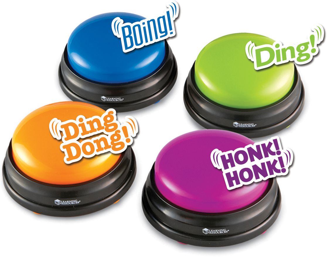 Learning Resources LER3774 Answer Buzzers Set Of 4
