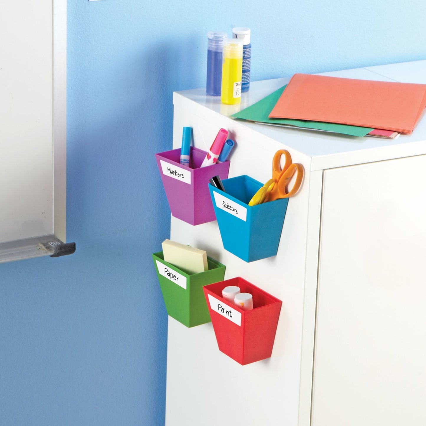 Learning Resources Magnetic Create-a-Space Storage Bins