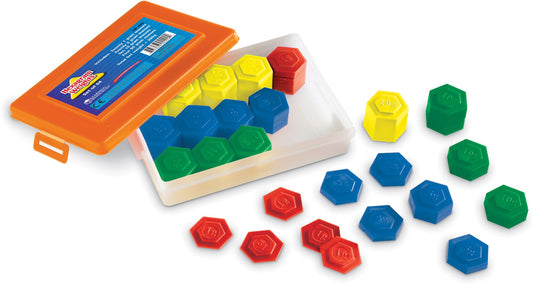 Learning Resources Hexagram Weights - Set of 54