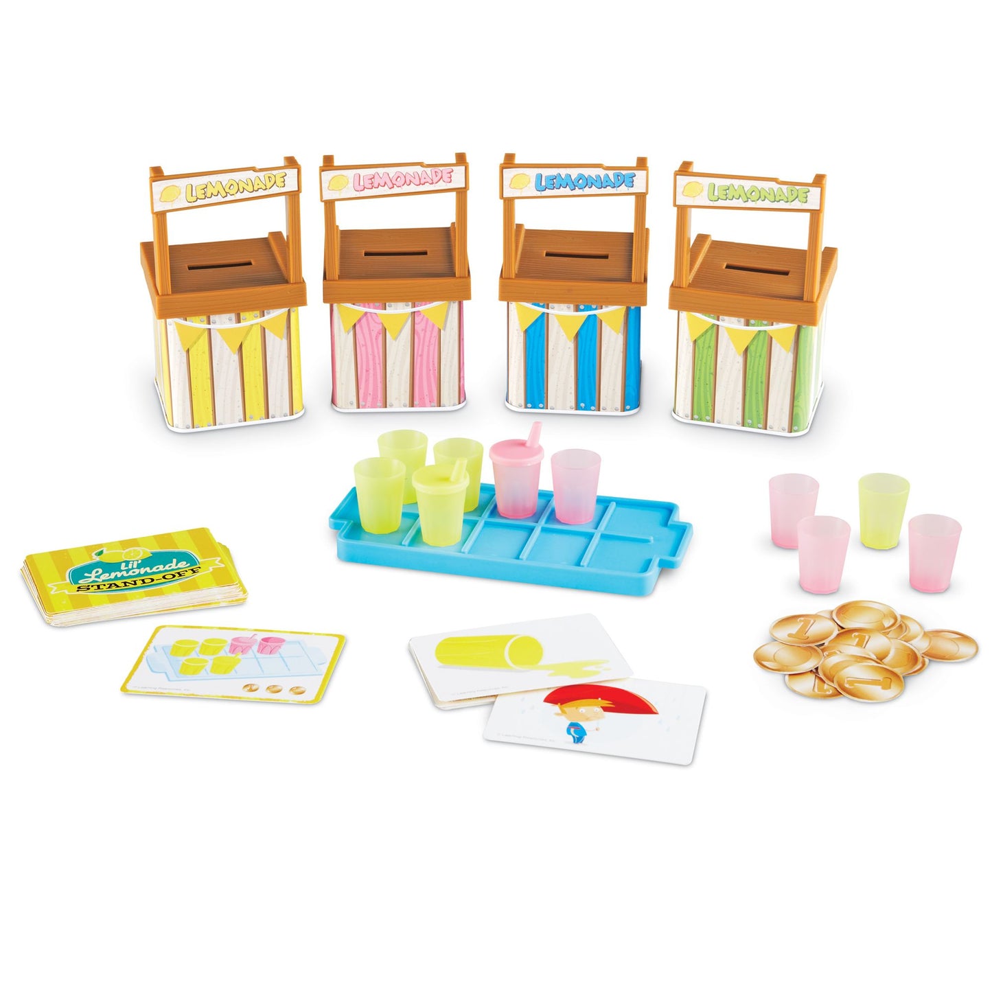 Learning Resources Lil' Lemonade Stand-Off A Memory Matching Game