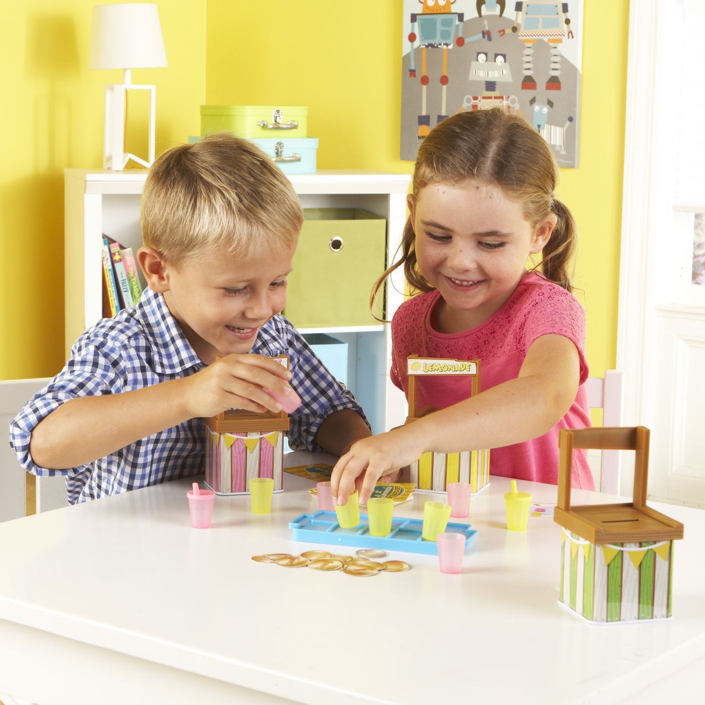 Learning Resources Lil' Lemonade Stand-Off A Memory Matching Game