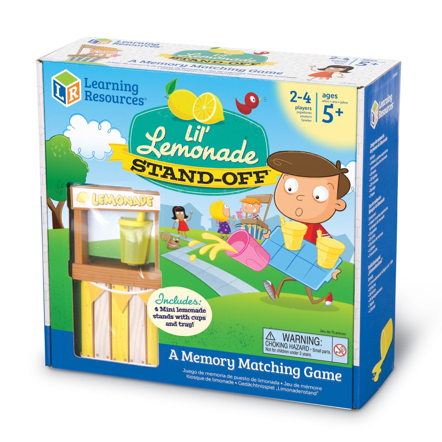 Learning Resources Lil' Lemonade Stand-Off A Memory Matching Game
