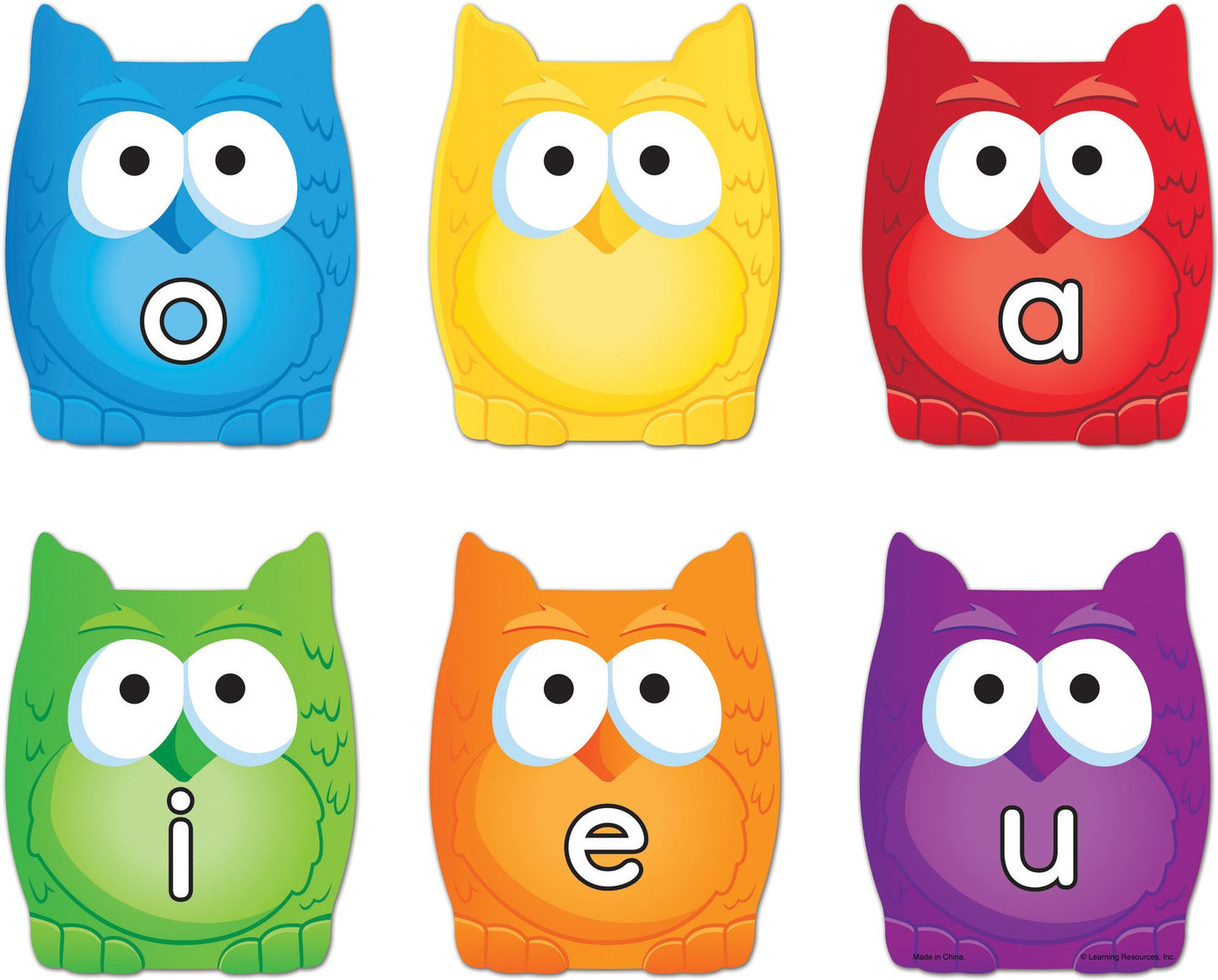Learning Essentials Magnetic Vowel Owls