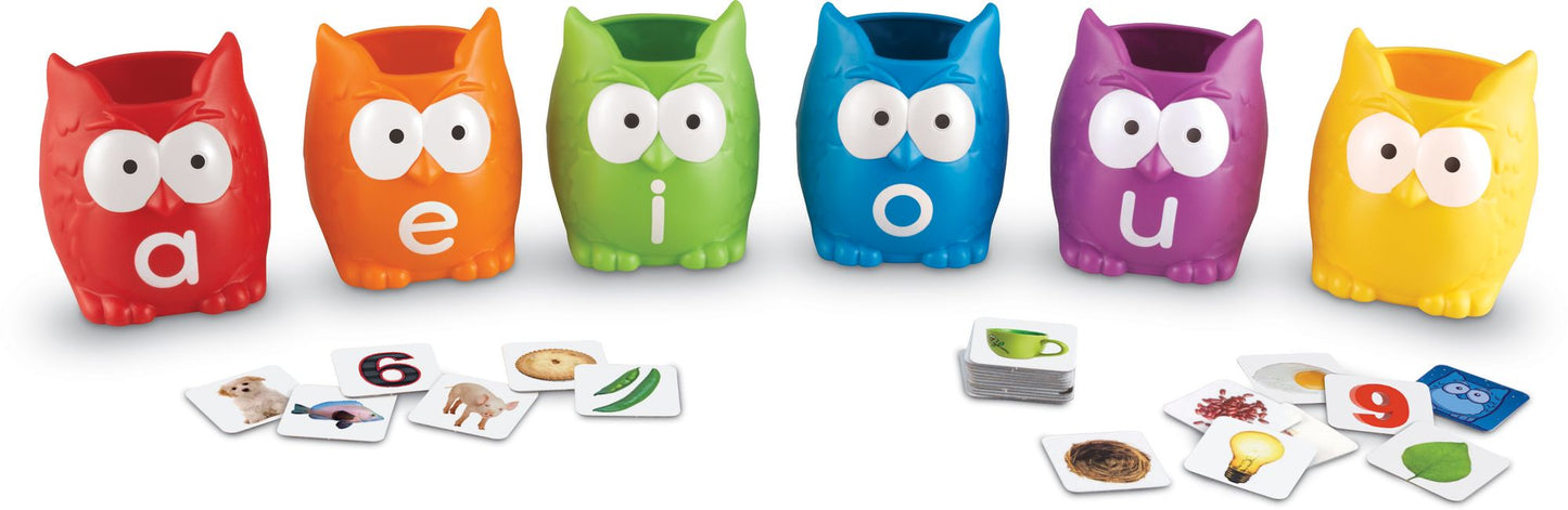 Vowel Owls Sorting Set