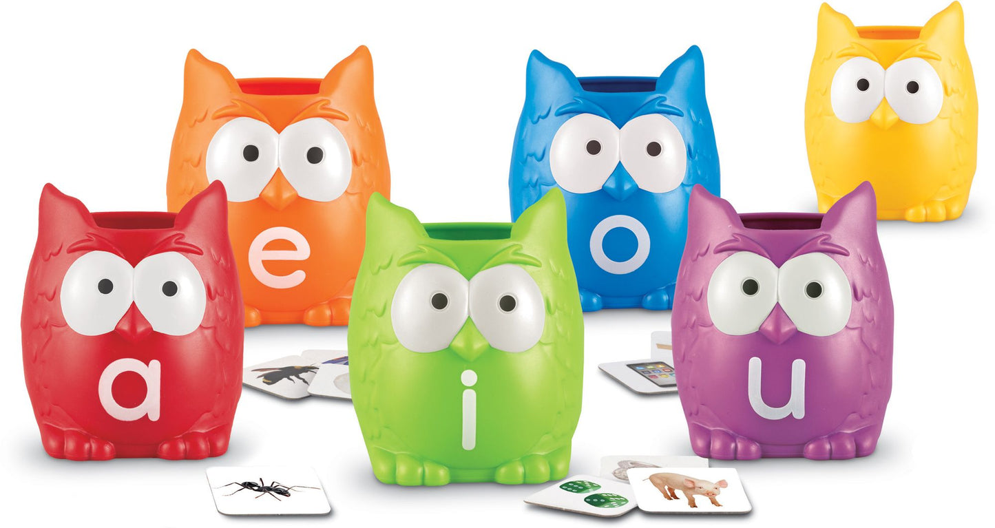Vowel Owls Sorting Set