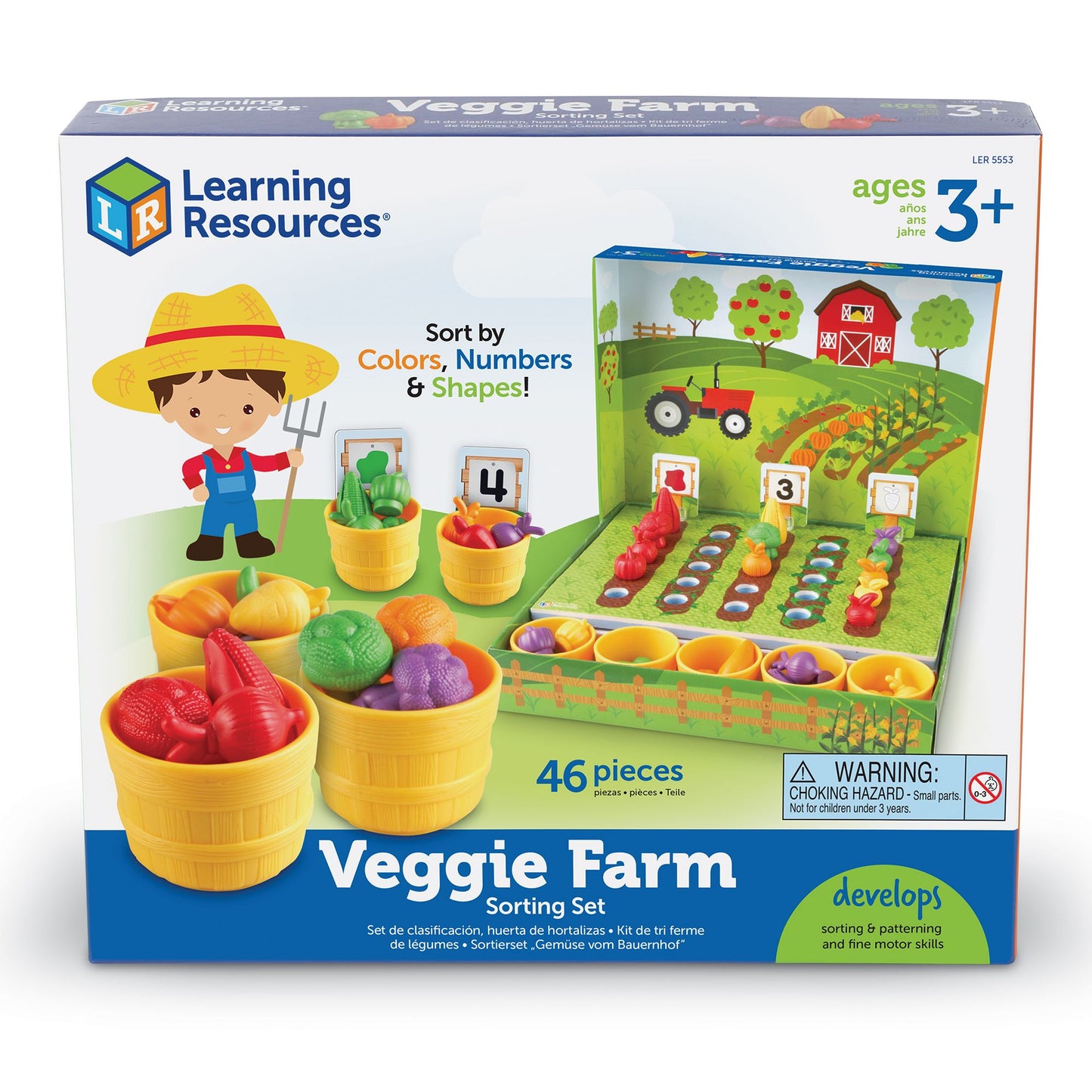 Learning Resources Veggie Farm Sorting Set