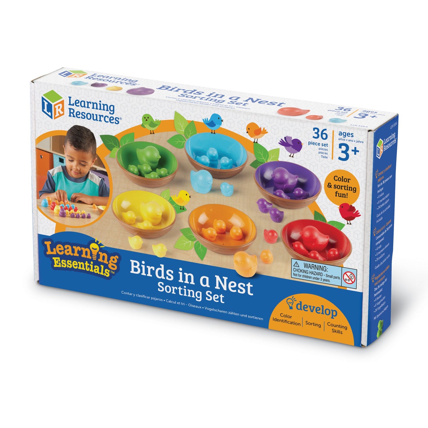 Learning Resources Birds in a Nest Sorting Set
