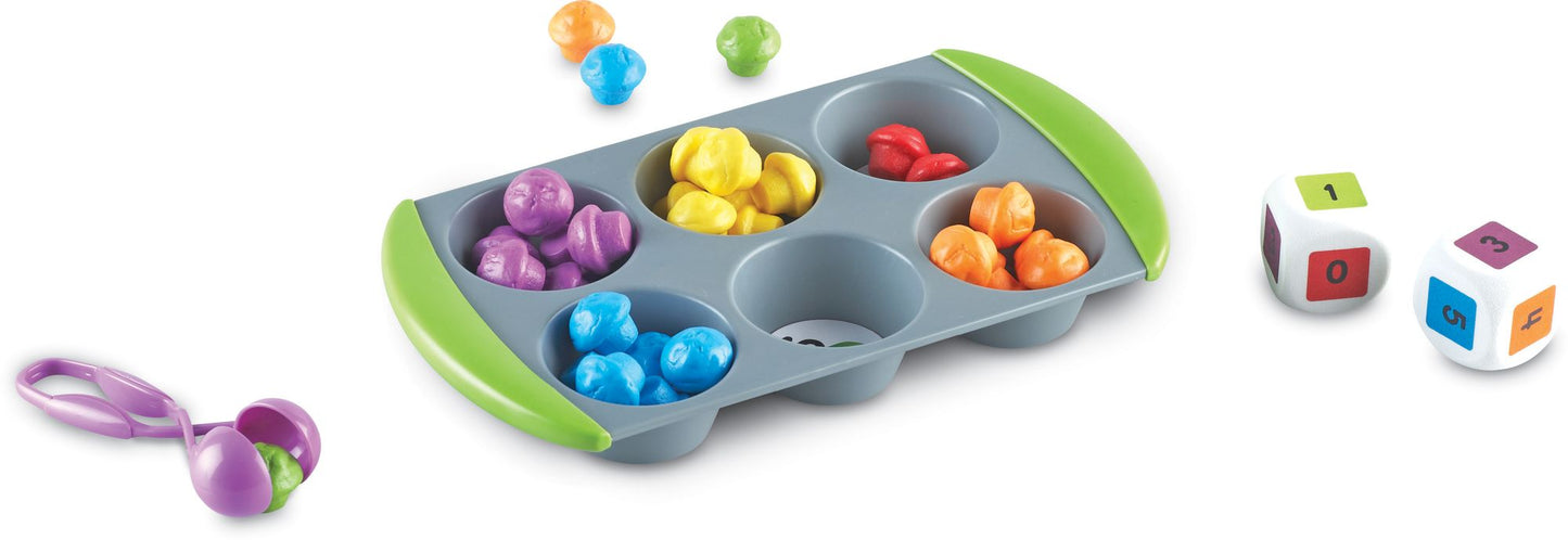 Learning Resources Mini Muffin Match Up Math Activity Set