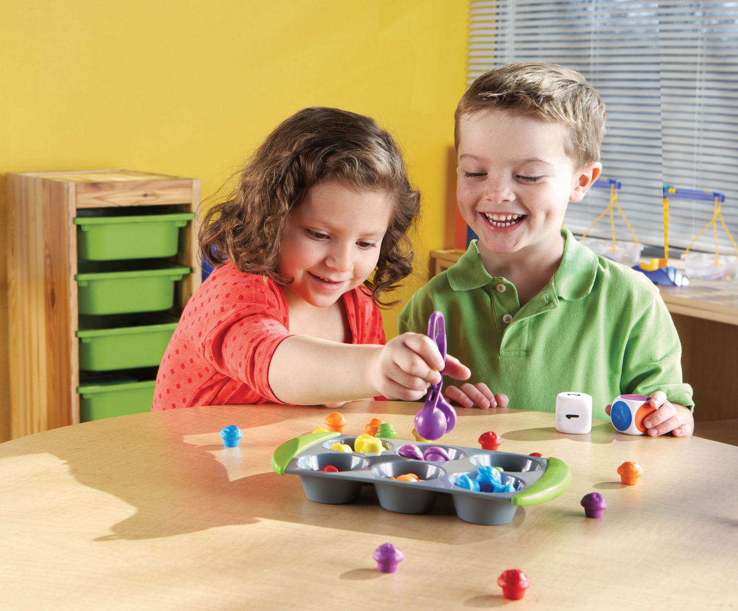 Learning Resources Mini Muffin Match Up Math Activity Set