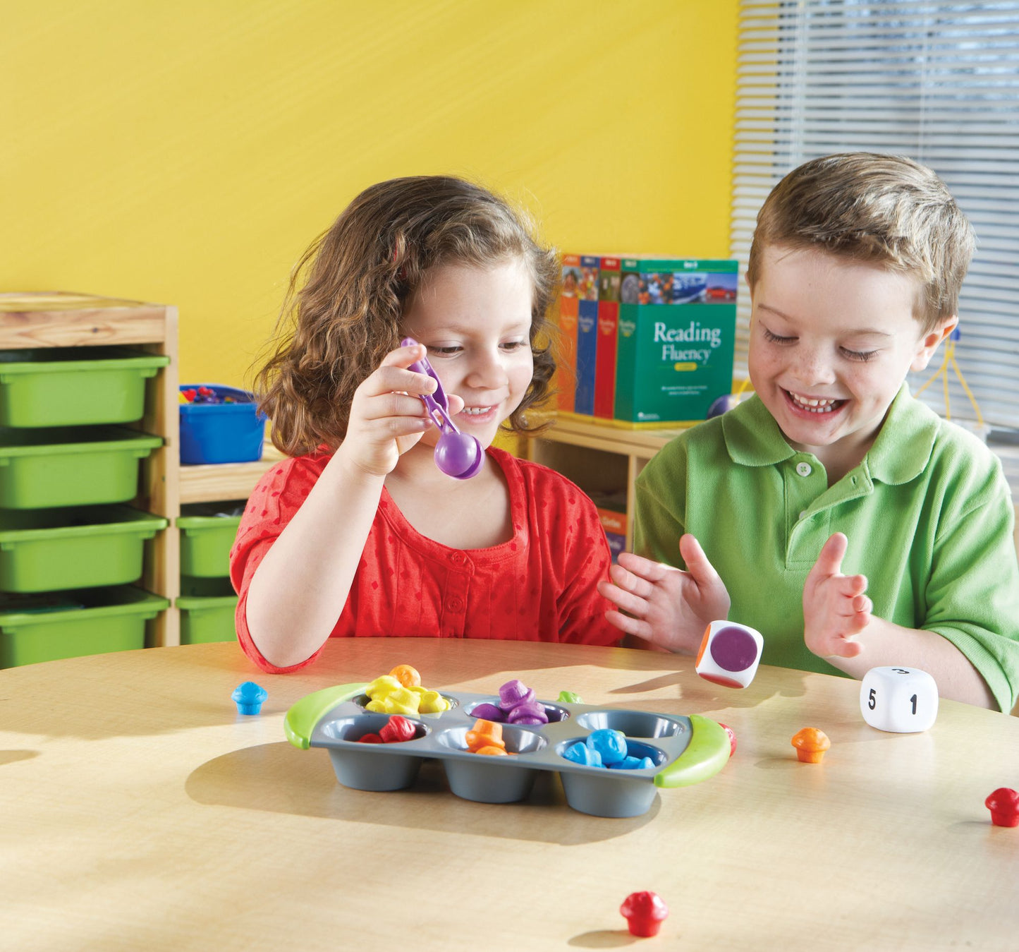 Learning Resources Mini Muffin Match Up Math Activity Set