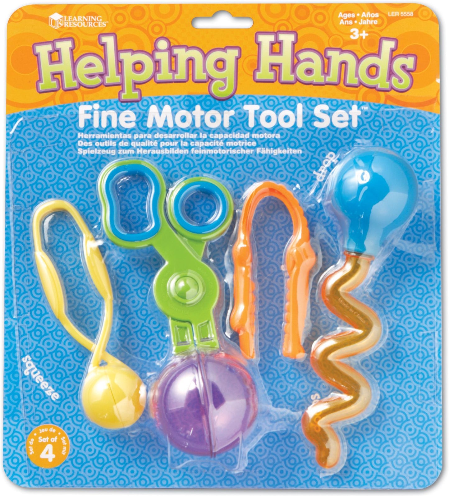 Learning Resources LER5558 Fine Motor Tool Set