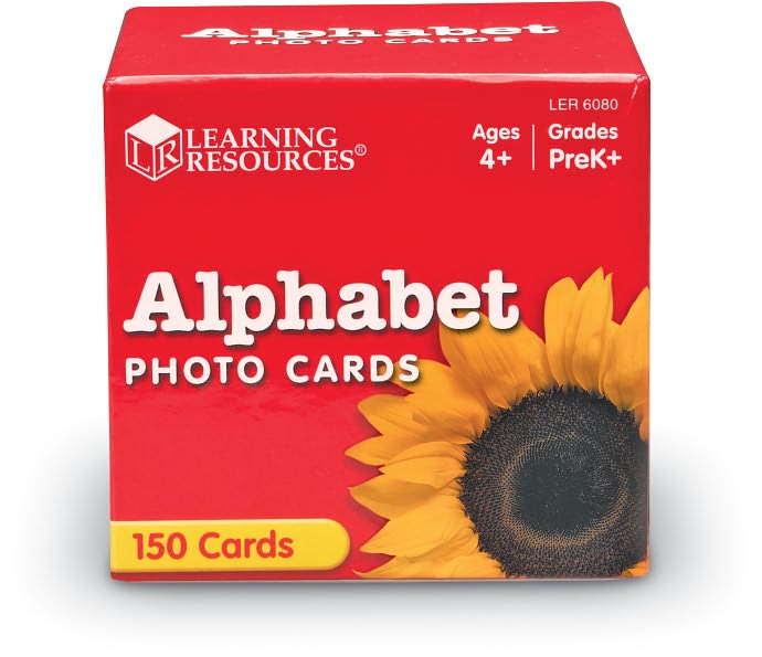 Learning Resources LER6080 Alphabet Photo Cards