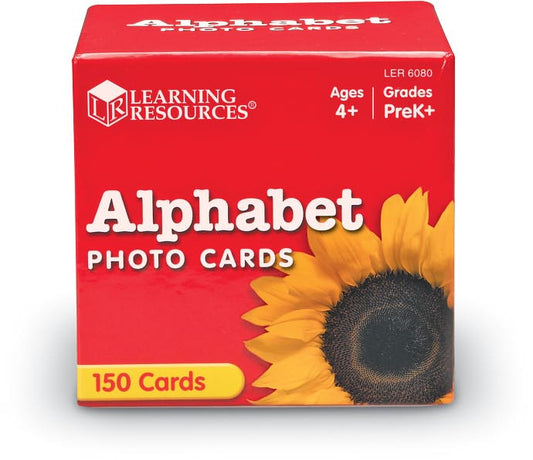 Learning Resources LER6080 Alphabet Photo Cards