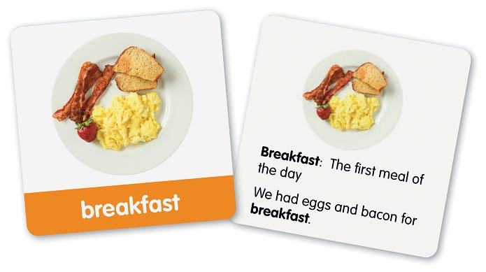 Learning Resources LER6082 First Grade Vocabulary Photo Cards