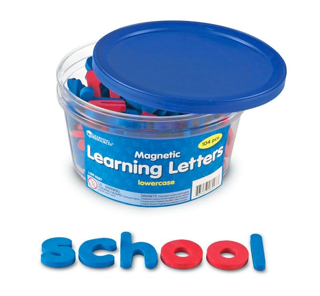 Magnetic Soft Foam Lowercase Learning Letters