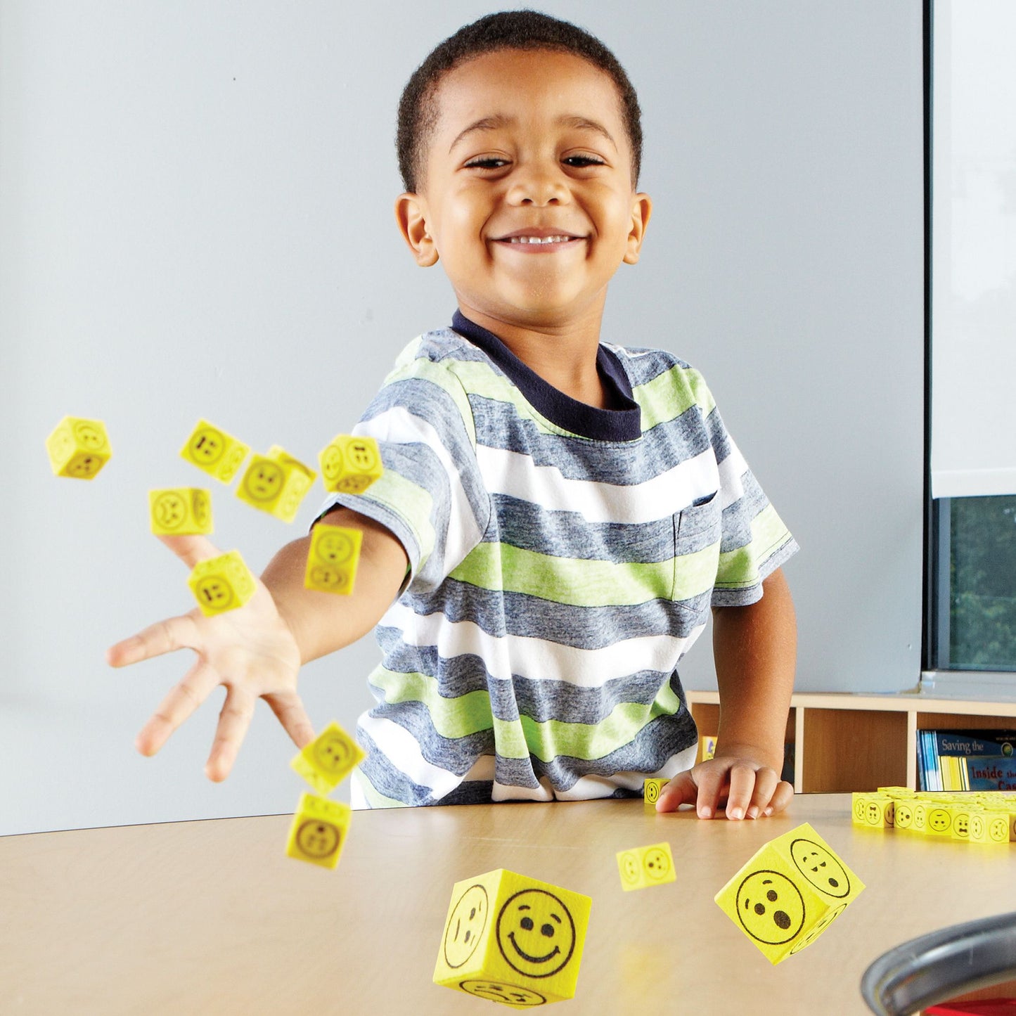 Learning Resources Soft Foam Emoji Dice