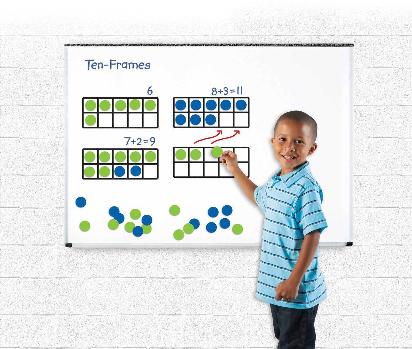 Learning Resources Giant Magnetic Ten-Frame Set
