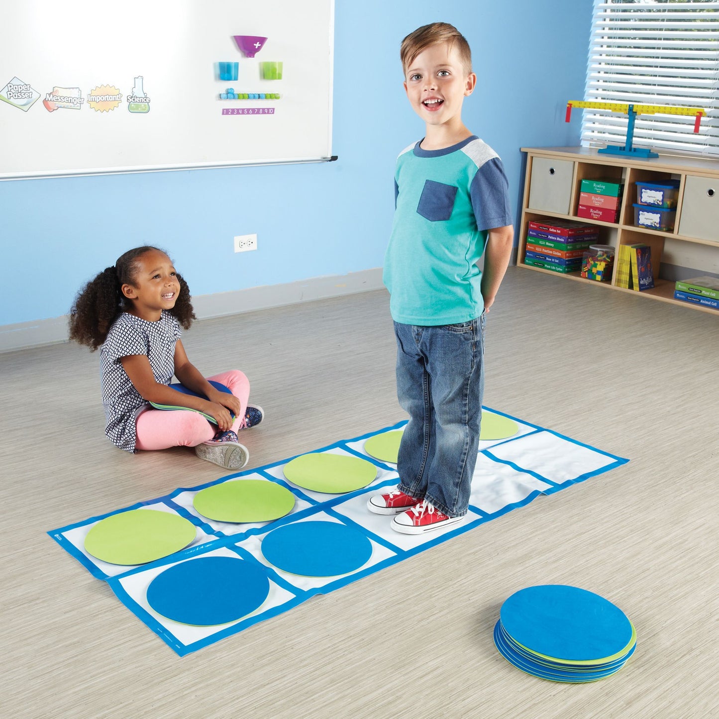 Learning Resources Ten-Frame Floor Mat Activity Set