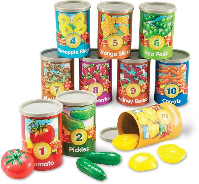 Learning Resources LER6800 1 To 10 Counting Cans