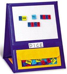 Double-sided Magnetic Tabletop Pocket Chart