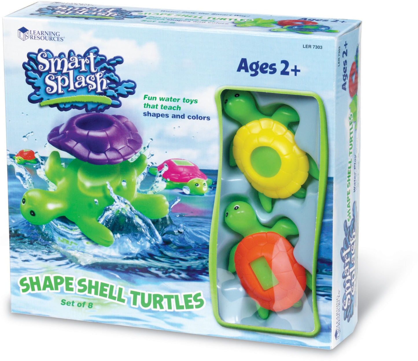 Smart Splash® Shape Shell Turtles