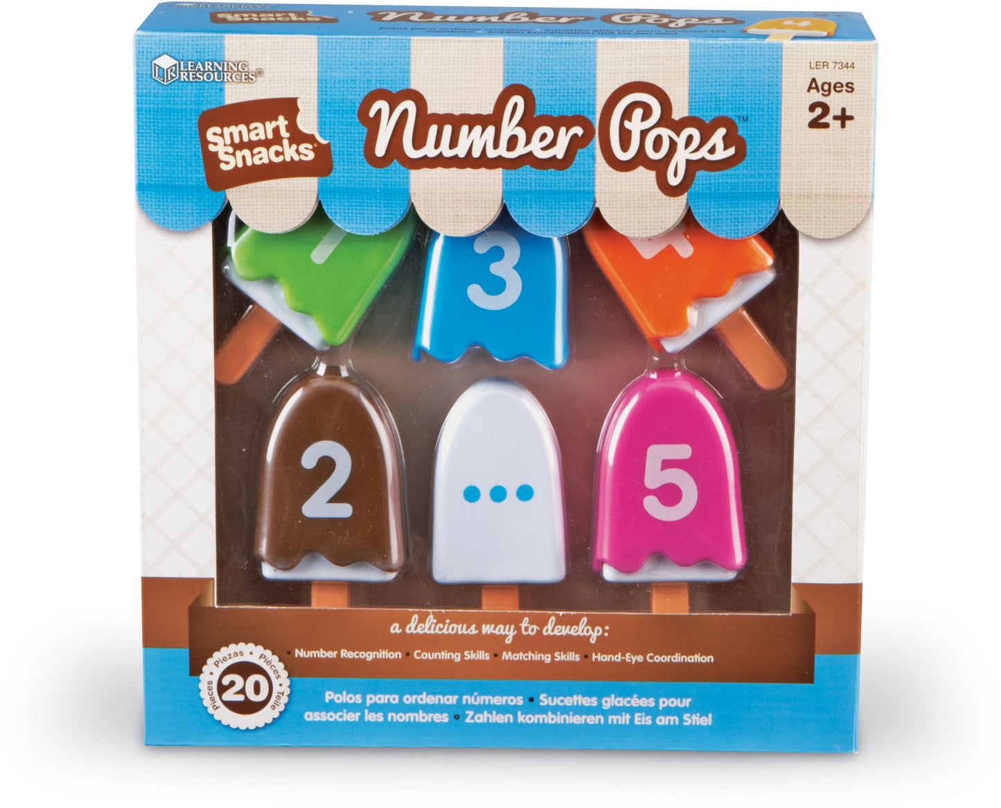Smart Snacks Number Pops