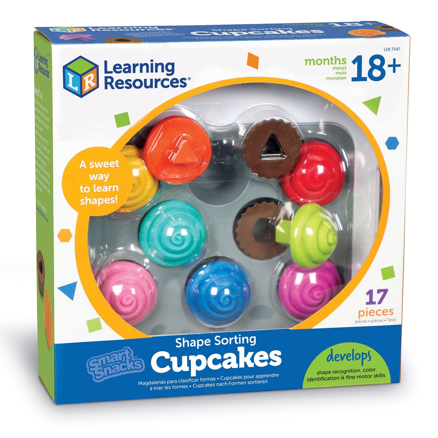 Smart Snacks Shape Sorting Cupcakes