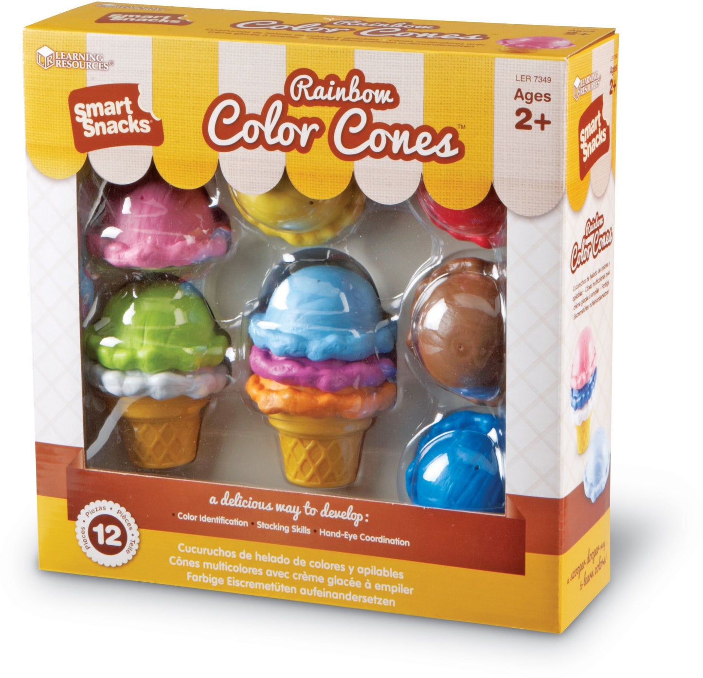 Smart Snacks Rainbow Color Cones