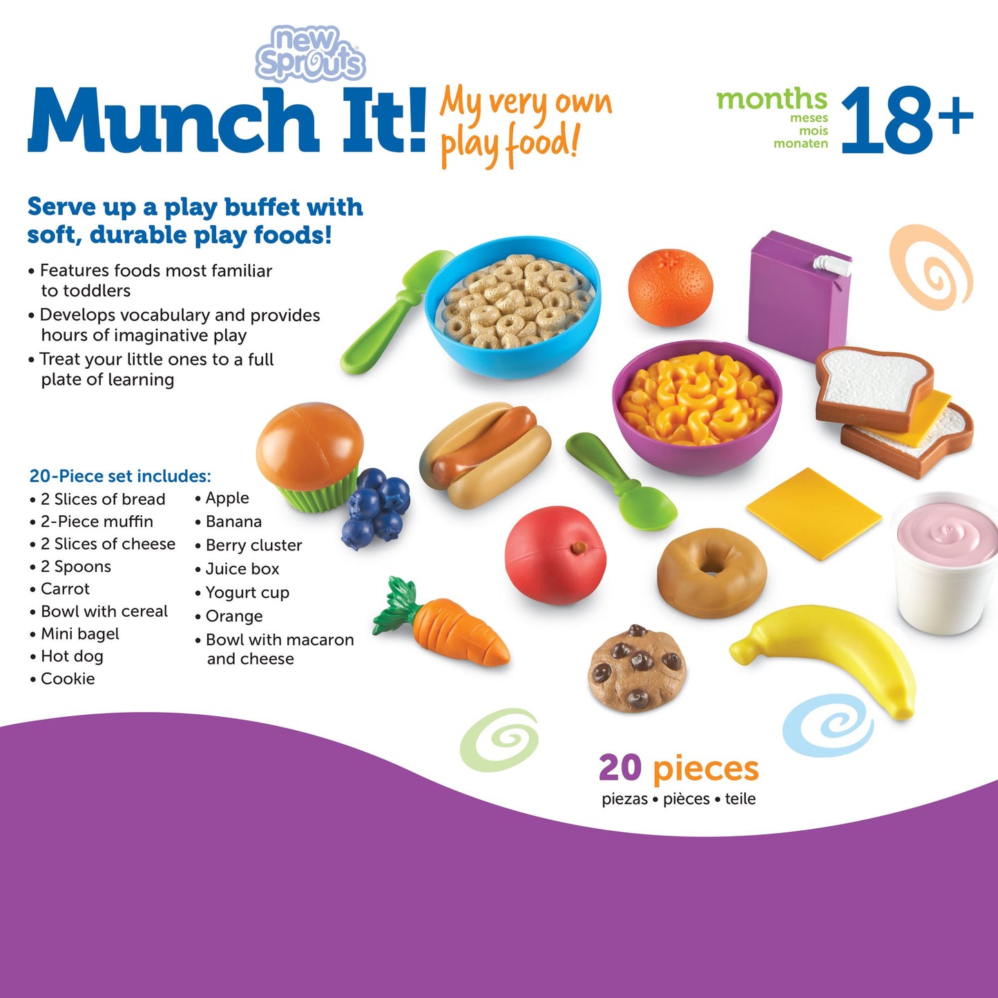 new sprouts munch it! food set